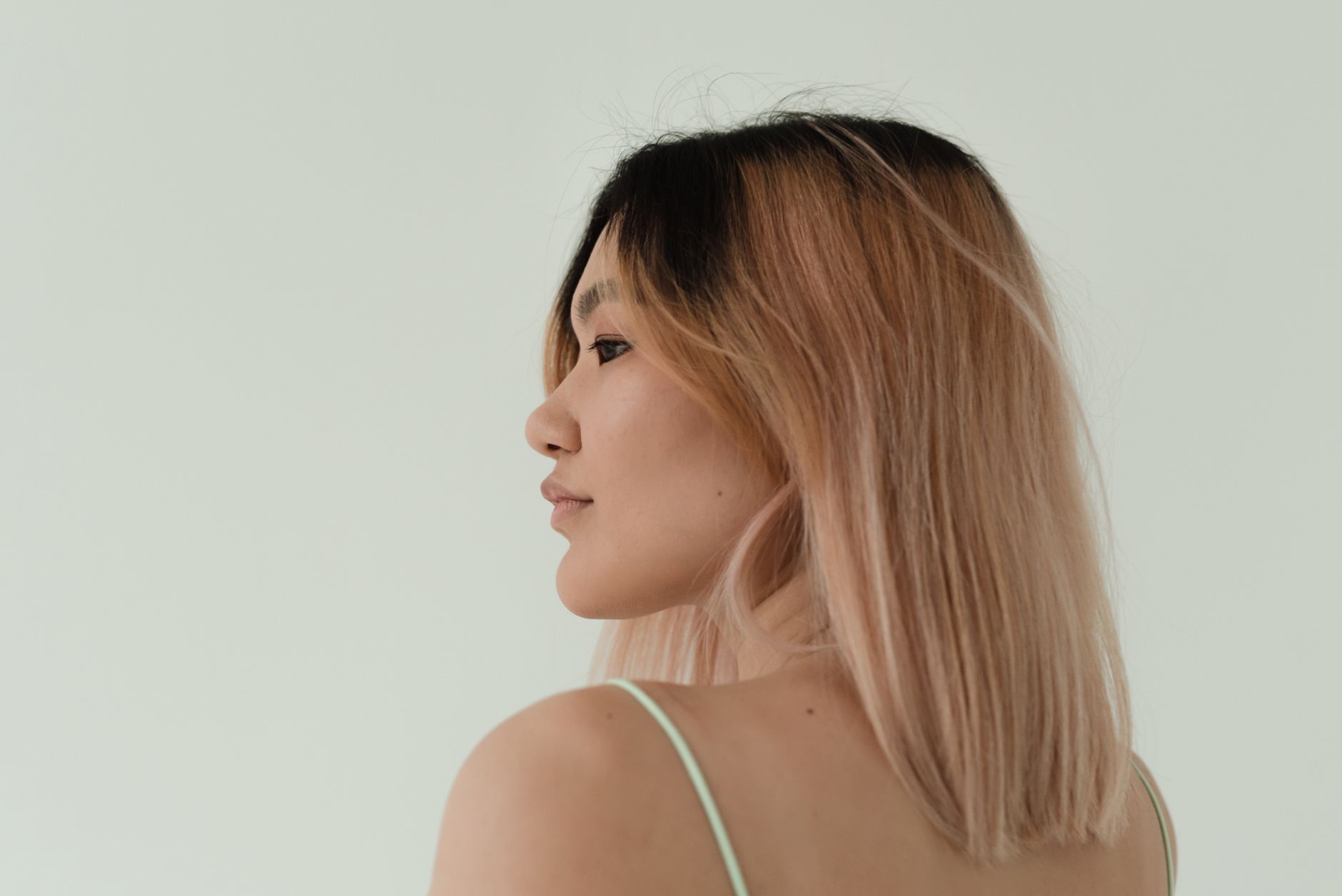 Pink balayage